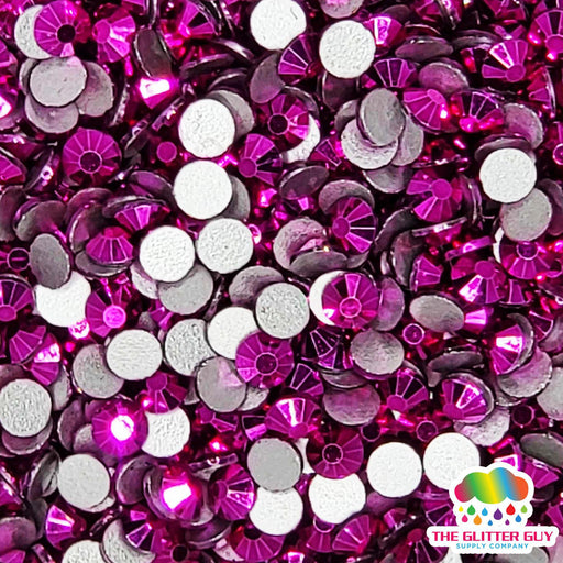 Metallic Fuchsia | Rhinestones from The Glitter Guy