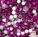 Metallic Fuchsia | Rhinestones from The Glitter Guy