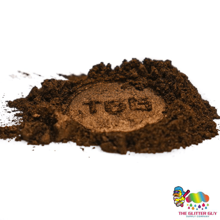 Metallic Series Mica Powder - Deep Brown | Mica Powder from The Glitter Guy