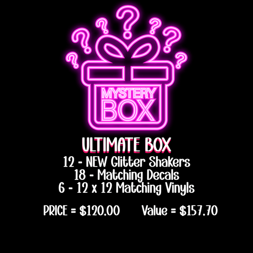 Mystery Blind Box Ultimate Box (all 3) | Printed Vinyl from The Glitter Guy