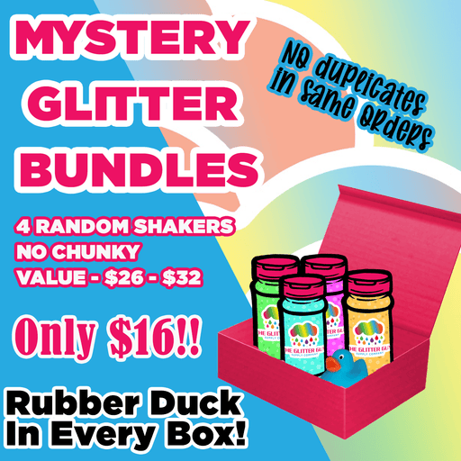 Mystery Glitter Box - Fines & Medium Cuts | Fusion from The Glitter Guy