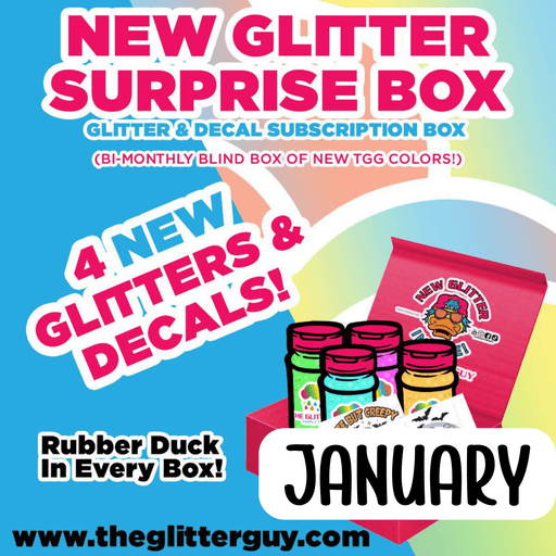 New Glitter Surprise Box - LAST BOX January Edition Only | Bundle from The Glitter Guy