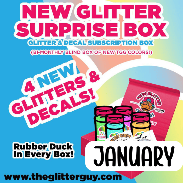 New Glitter Surprise Box - LAST BOX January Edition Only | Bundle from The Glitter Guy