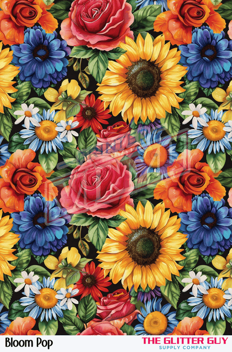 Notebook Wraps - Bloom Pop | from The Glitter Guy