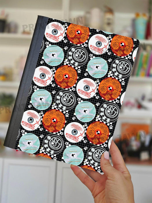 Notebook Wraps - Emo CDs | from The Glitter Guy