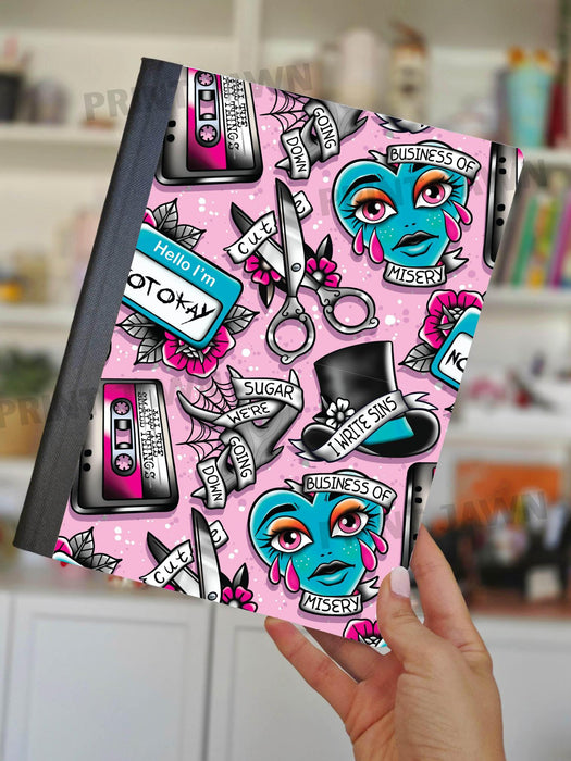 Notebook Wraps - Emo Song | from The Glitter Guy