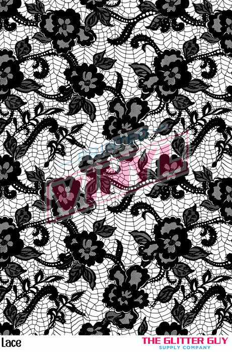 Notebook Wraps - Lace | from The Glitter Guy