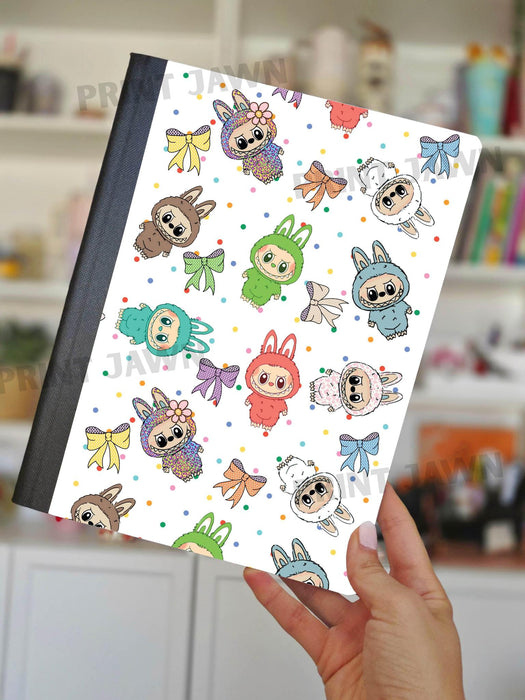Notebook Wraps - Monsters & Bows | from The Glitter Guy