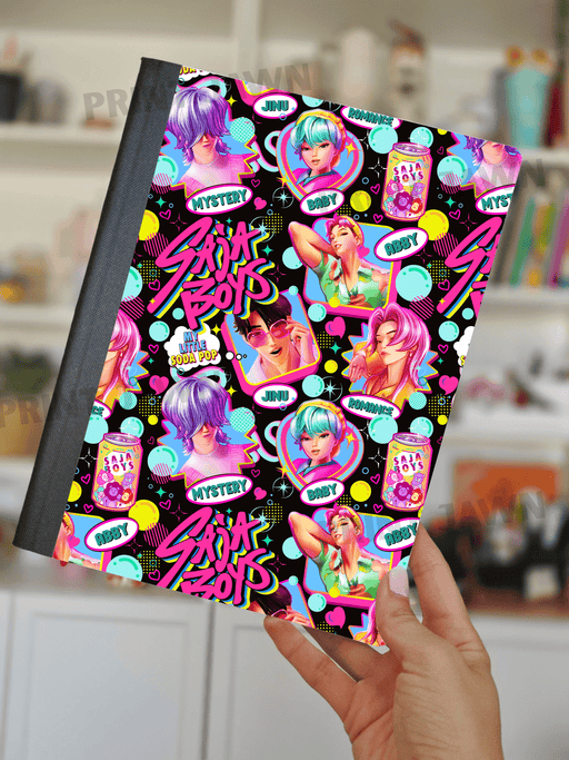 Notebook Wraps - Pop Boys | from The Glitter Guy