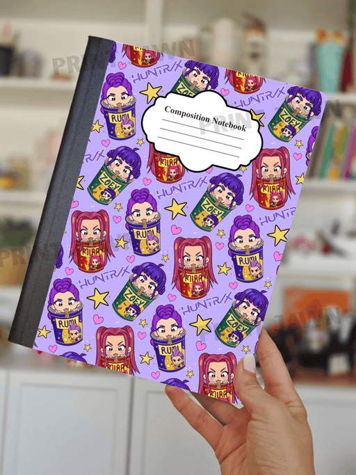 Notebook Wraps - Ramen Girlies | from The Glitter Guy