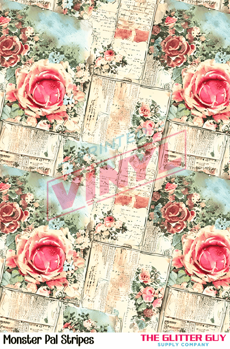 Notebook Wraps - Scrappy Floral | from The Glitter Guy