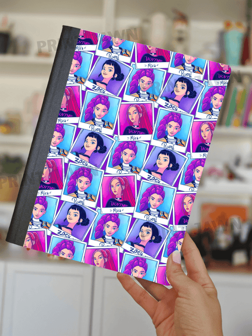 Notebook Wraps - Singing Stars | from The Glitter Guy