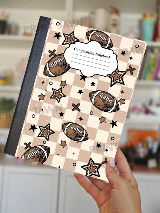 Notebook Wraps - Touchdown | from The Glitter Guy