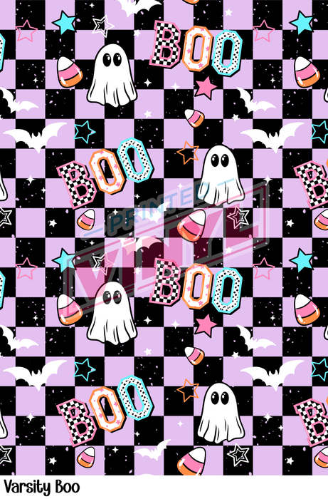 Notebook Wraps - Varsity Boo | from The Glitter Guy