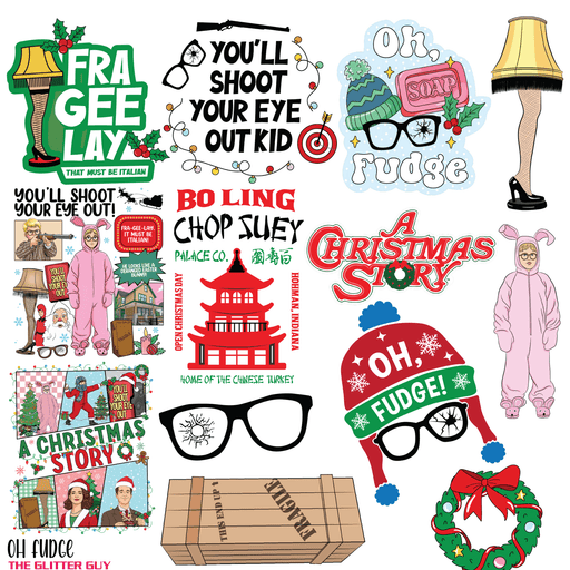 Oh Fudge - Premade Gang Sheet | Gang Sheet from The Glitter Guy