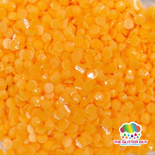 Orange - Jelly Rhinestone | Rhinestones from The Glitter Guy