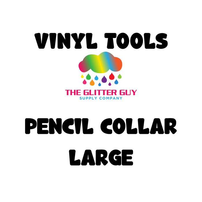 Pencil Collar - Large Vinyl Cutting Template | from The Glitter Guy