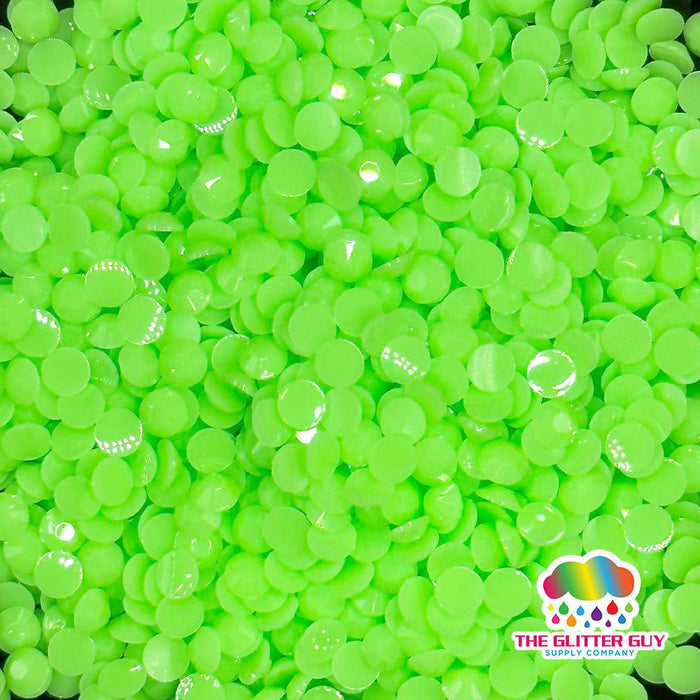 Peridot - Jelly Rhinestone | Rhinestones from The Glitter Guy