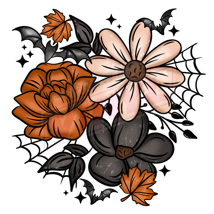 Printed Decal - Autumn Fall Bats | Decals from The Glitter Guy