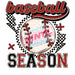 Printed Decal - Baseball Season | Decals from The Glitter Guy