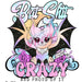 Printed Decal - Bat Shit Crazy | Decals from The Glitter Guy