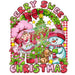 Printed Decal - Berry Christmas | Decals from The Glitter Guy