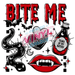 Printed Decal - Bite Me | from The Glitter Guy