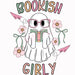 Printed Decal - Bookish Girly Ghost | from The Glitter Guy