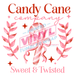 Printed Decal - Candy Cane Company | Decals from The Glitter Guy