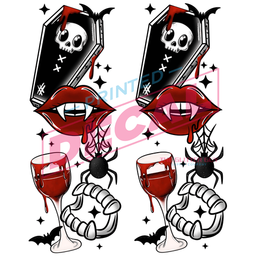 Printed Decal - Careful I Bite Accent | Decals from The Glitter Guy