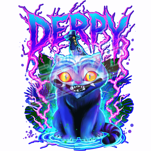 Printed Decal - Cartoon Cat | Decals from The Glitter Guy