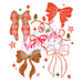 Printed Decal - Christmas Bows | Decals from The Glitter Guy