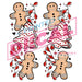 Printed Decal - Christmas Cookie Accents | from The Glitter Guy