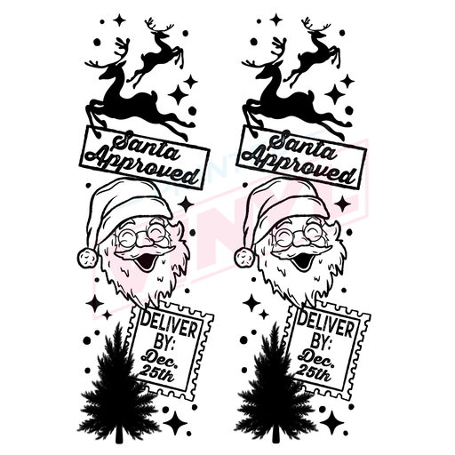 Printed Decal - Christmas Delivery Accent | Decals from The Glitter Guy