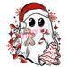 Printed Decal - Christmas Ghostie | Decals from The Glitter Guy