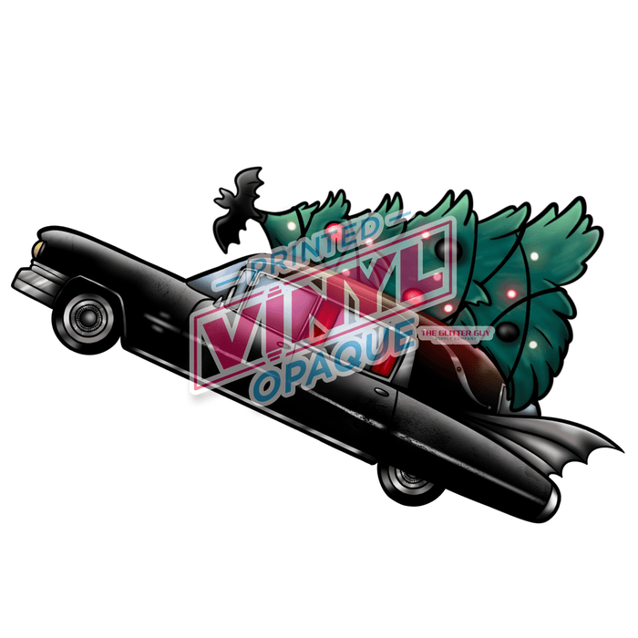 Printed Decal - Christmas Hearse | Decals from The Glitter Guy