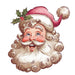 Printed Decal - Classic Santa | from The Glitter Guy