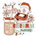 Printed Decal - Coffee & Christmas Movies | Decals from The Glitter Guy
