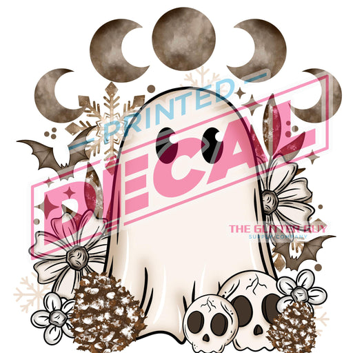 Printed Decal - Cottagecore Winter Ghostie | from The Glitter Guy