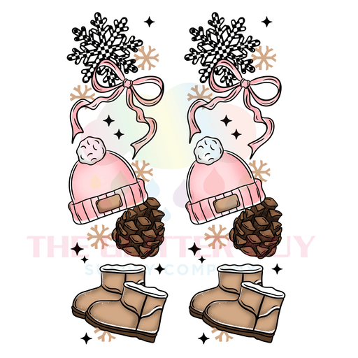 Printed Decal - Cozy Accent | Decals from The Glitter Guy