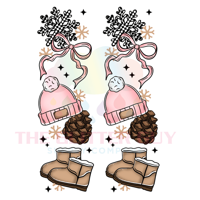 Printed Decal - Cozy Accent | Decals from The Glitter Guy