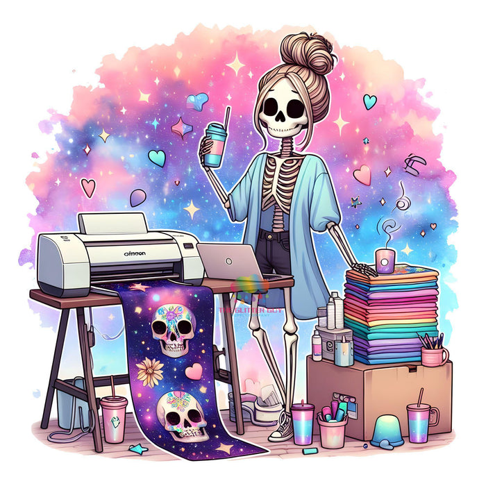 Printed Decal - Crafter Girl | from The Glitter Guy