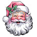 Printed Decal - Cutie Santa | from The Glitter Guy