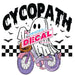 Printed Decal - Cycopath | Decals from The Glitter Guy
