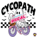 Printed Decal - Cycopath | Decals from The Glitter Guy