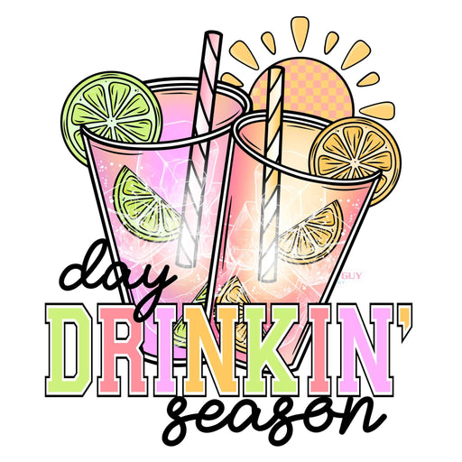 Printed Decal - Day Drinkin | Decals from The Glitter Guy