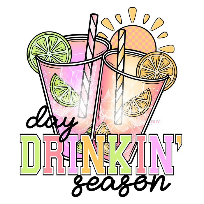 Printed Decal - Day Drinkin | Decals from The Glitter Guy
