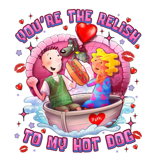 Printed Decal - Doug & Patty | from The Glitter Guy