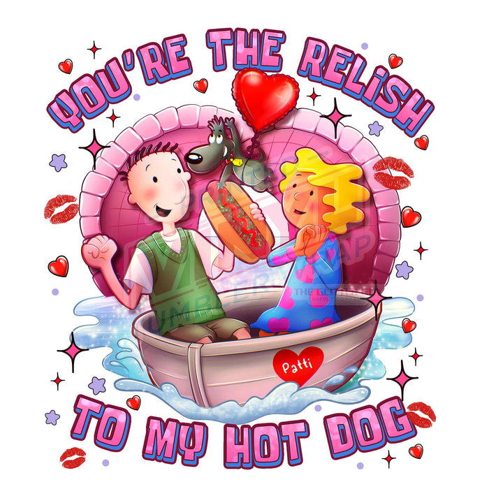 Printed Decal - Doug & Patty | from The Glitter Guy