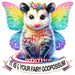 Printed Decal - Fairy God Possum | Decals from The Glitter Guy